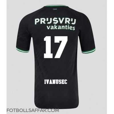 Feyenoord Luka Ivanusec #17 Bortatröja 2024-25 Kortärmad Feyenoord Luka Ivanusec #17 Bortatröja 2024-25 Kortärmad
